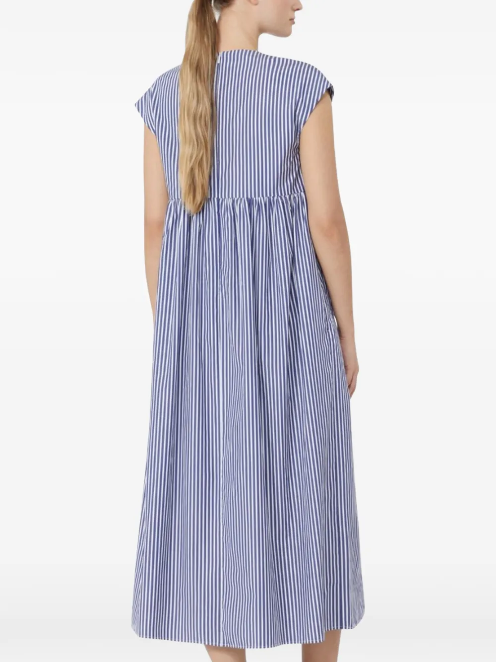  Weekend Max Mara Striped Dress - Blue 
