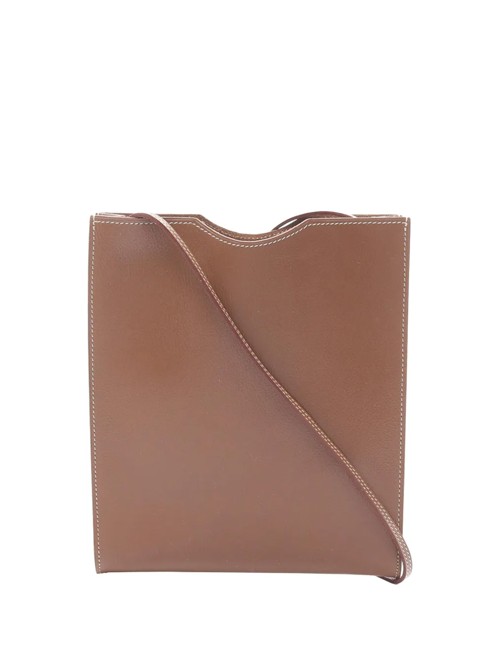 Hermès Pre-Owned Borsa a tracolla Evercolor Onimetou 2000-2020 - Marrone