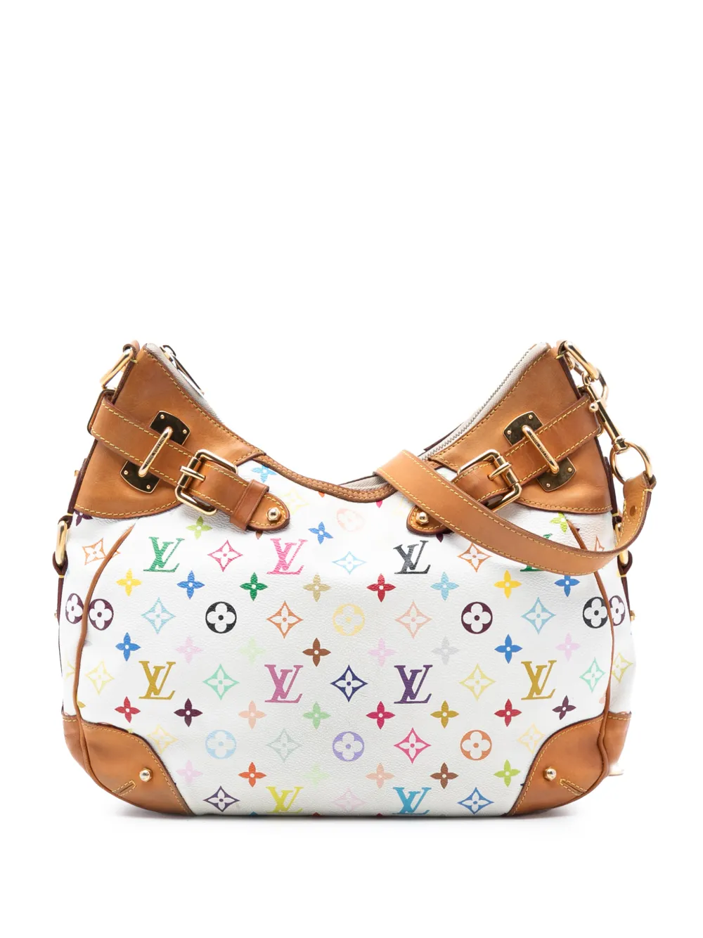 Louis Vuitton Pre-Owned 2000-2015 Monogram Multicolore Greta hobo bag - Bianco