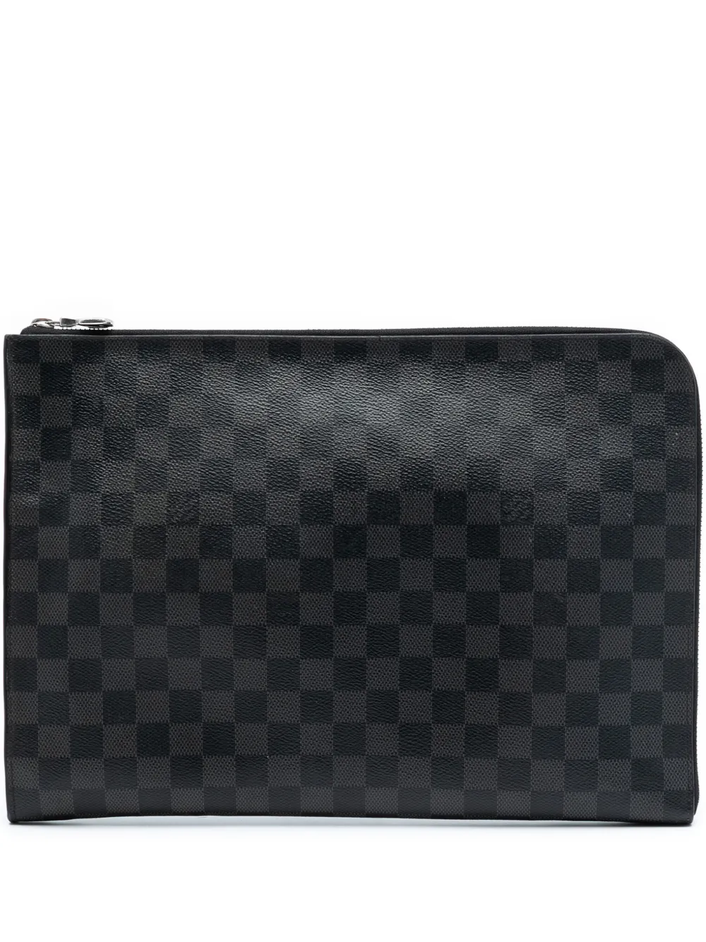 Louis Vuitton Pre-Owned 2018 Damier Graphite Pochette Jour GM clutch bag - Nero