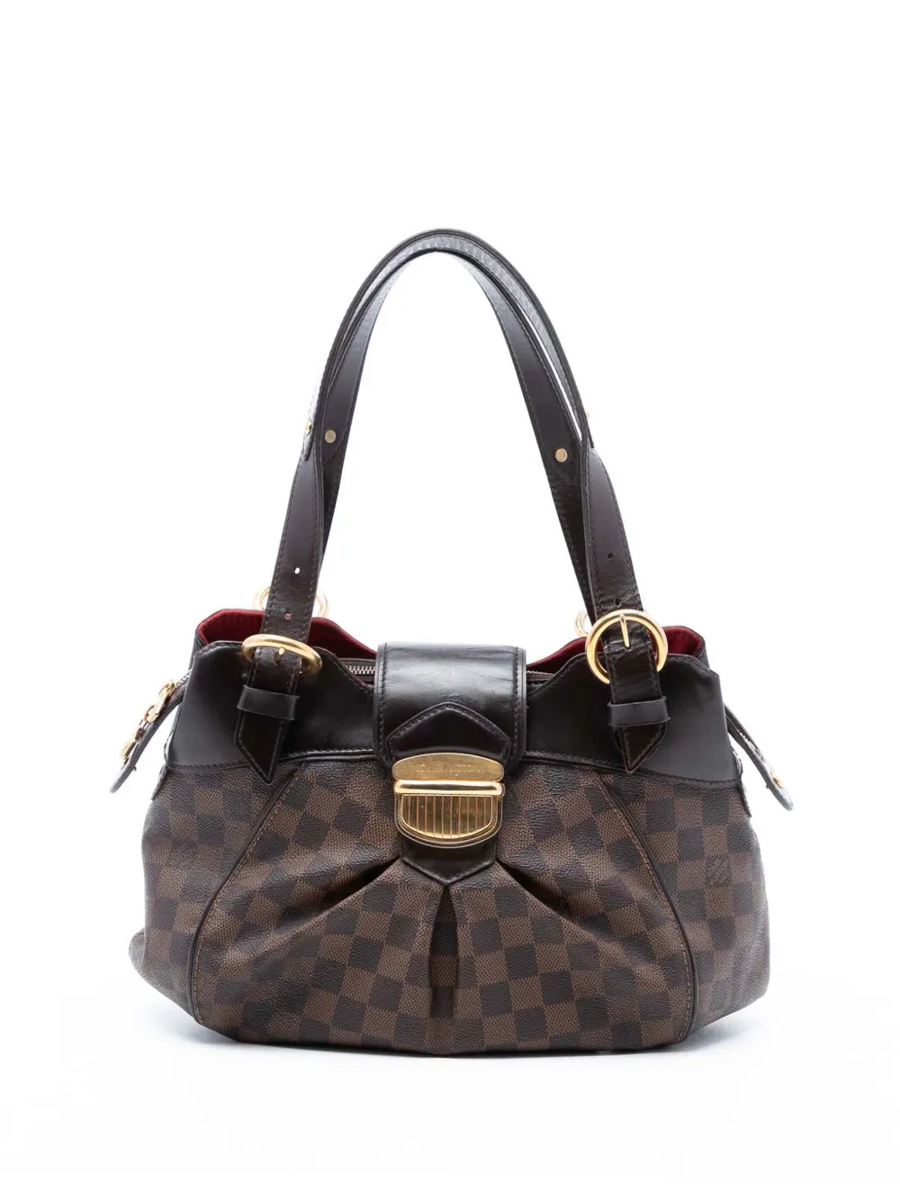 Louis Vuitton Pre-Owned 2009 Damier Ebene Sistina PM shoulder bag - Marrone
