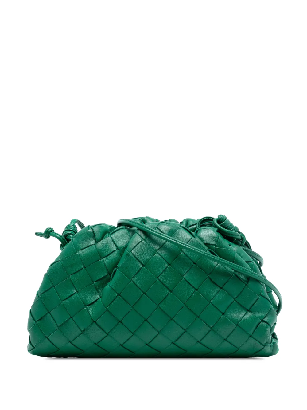 Bottega Veneta Pre-Owned 2012-2025 Nappa Intrecciato The Mini Pouch crossbody bag - Verde