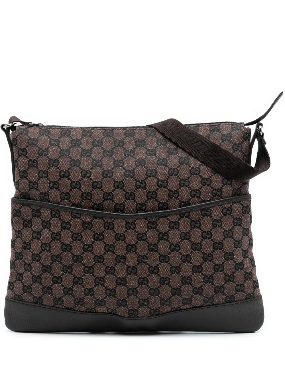 Gucci Pre-Owned 2016-2025 GG Canvas crossbody bag - Marrone