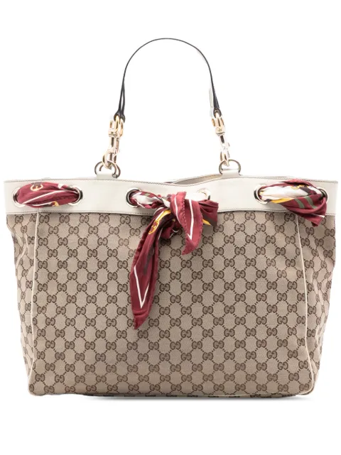 Gucci Pre-Owned 2000-2015 Large GG Canvas Positano tote bag