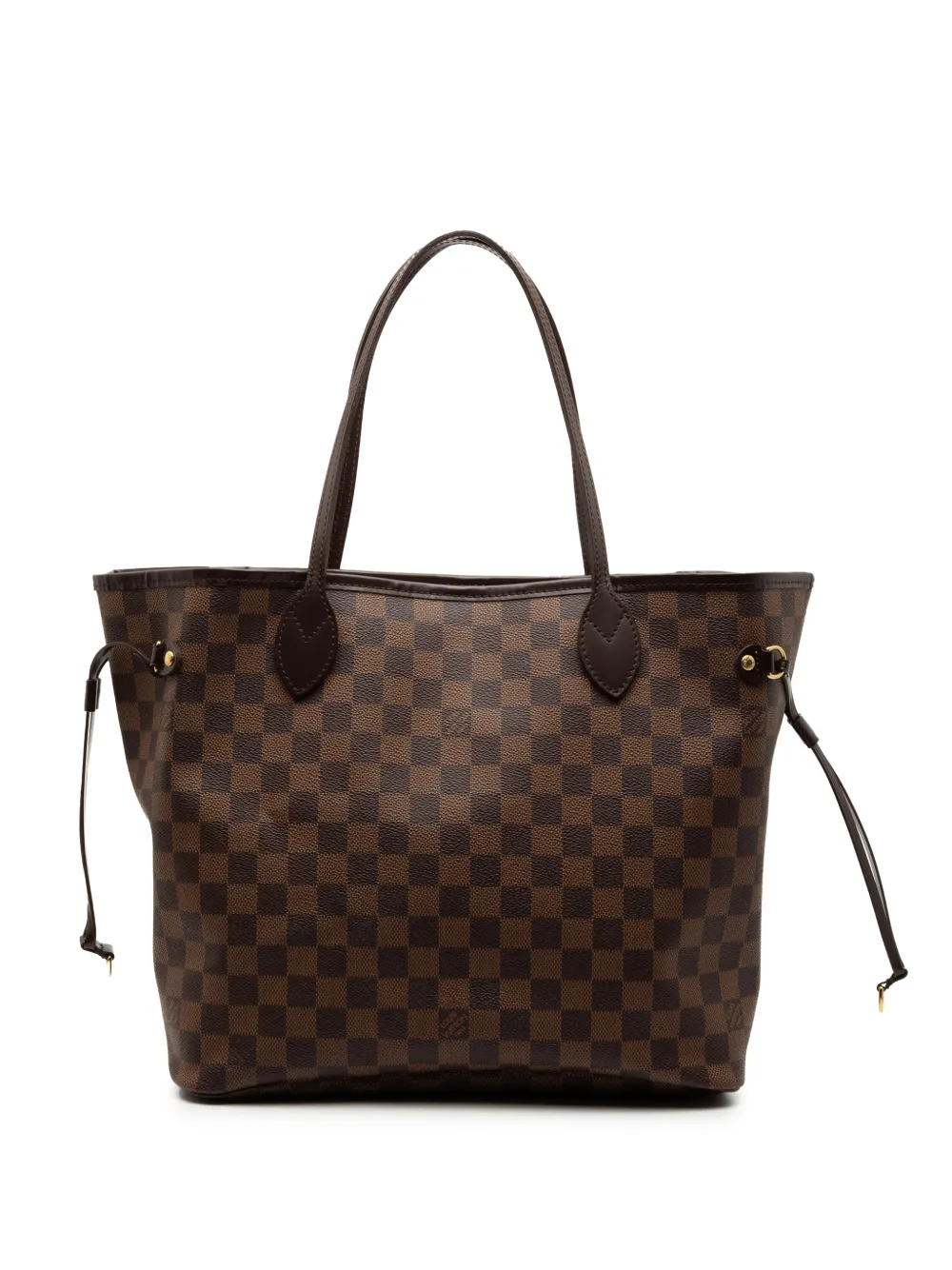 Louis Vuitton Pre-Owned 2010 Damier Ebene Neverfull MM tote bag - Marrone