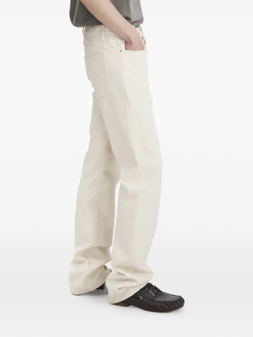 A.P.C. Straight broek Beige