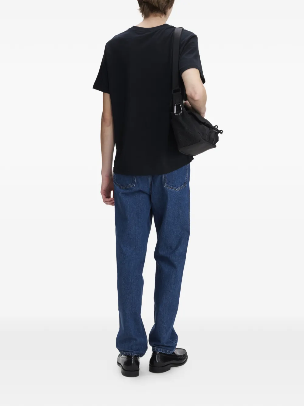 A.P.C. T-shirt met grafische print Zwart