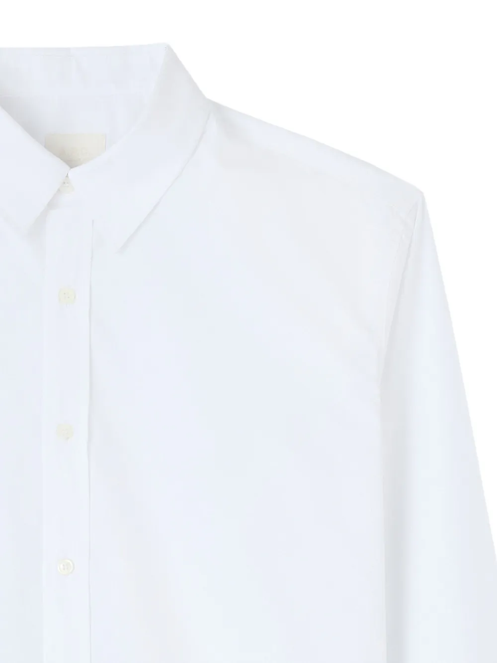 A.P.C. Overhemd met knopen Wit