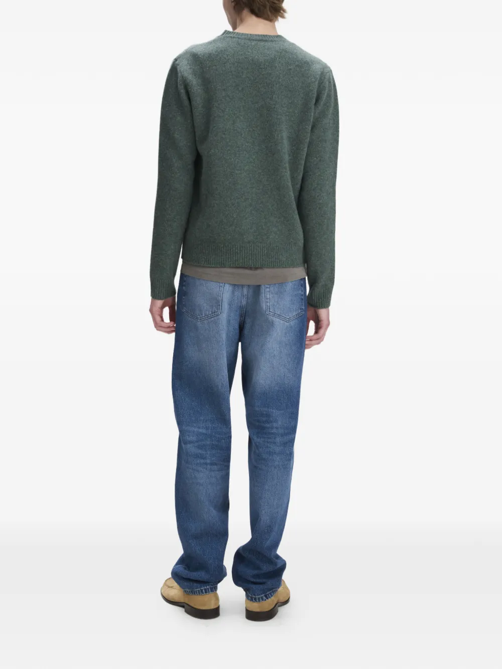  A.p.c. Jersey Con Cuello Redondo - Verde 