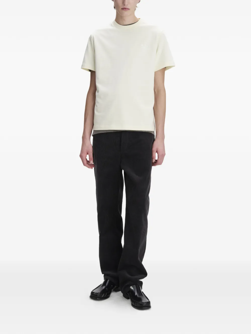 A.P.C. T-shirt met korte mouwen Beige