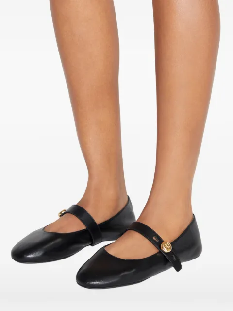 Tory Burch zapatos planos con detalle de correa