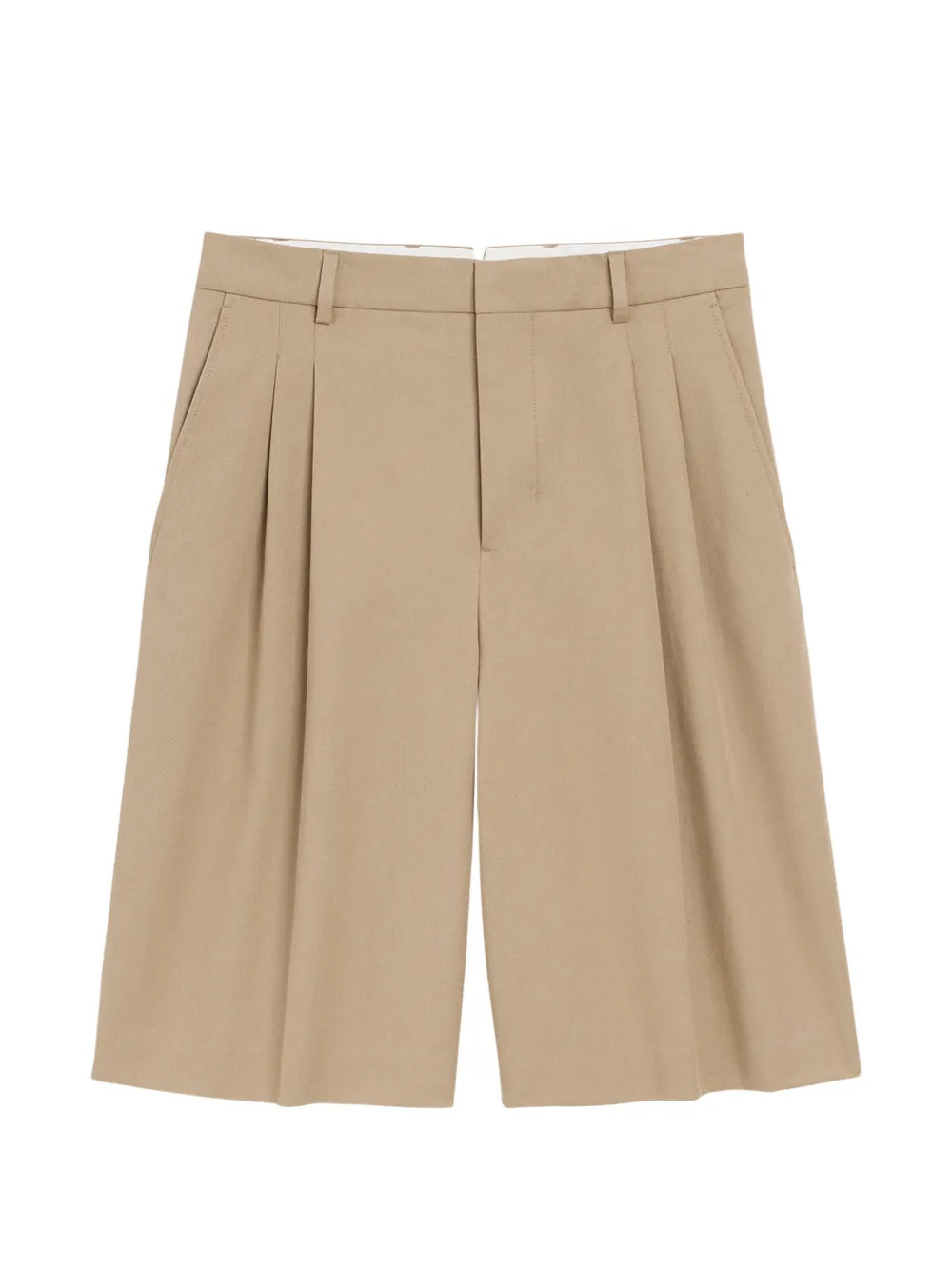 AMI Paris Bermuda con pieghe - Toni neutri
