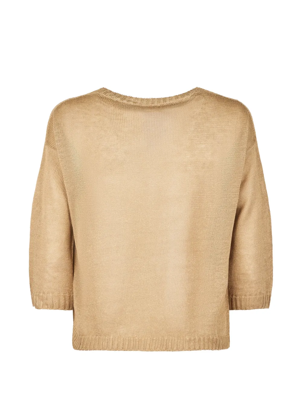  Weekend Max Mara Round-neck Knitted Top - Neutrals 