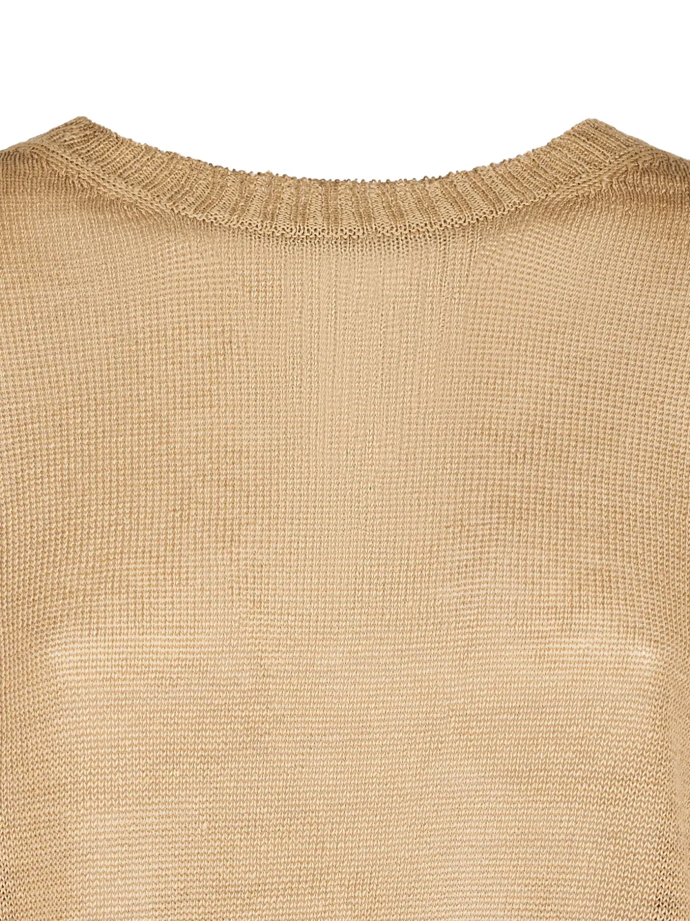  Weekend Max Mara Round-neck Knitted Top - Neutrals 