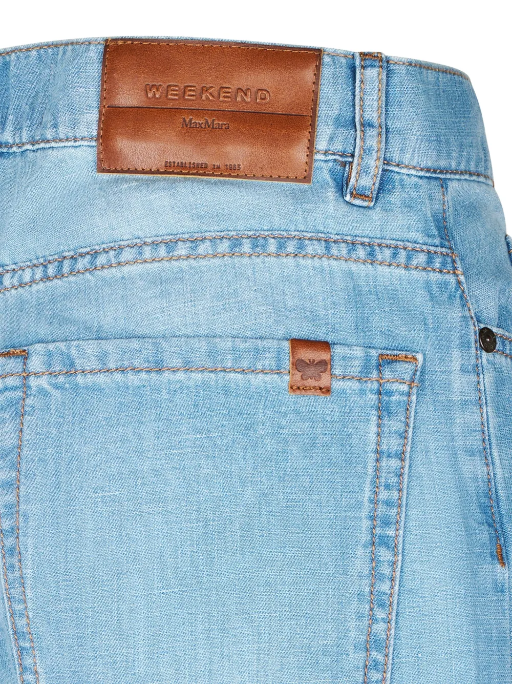  Weekend Max Mara Flared Denim Jeans - Blue 