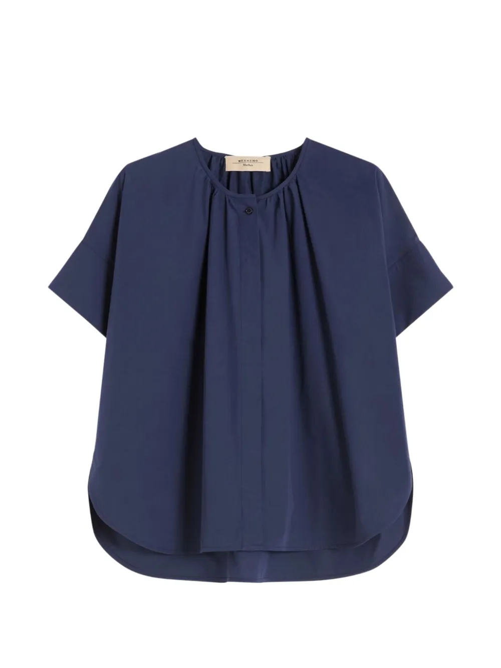 Weekend Max Mara gathered blouse - Blu
