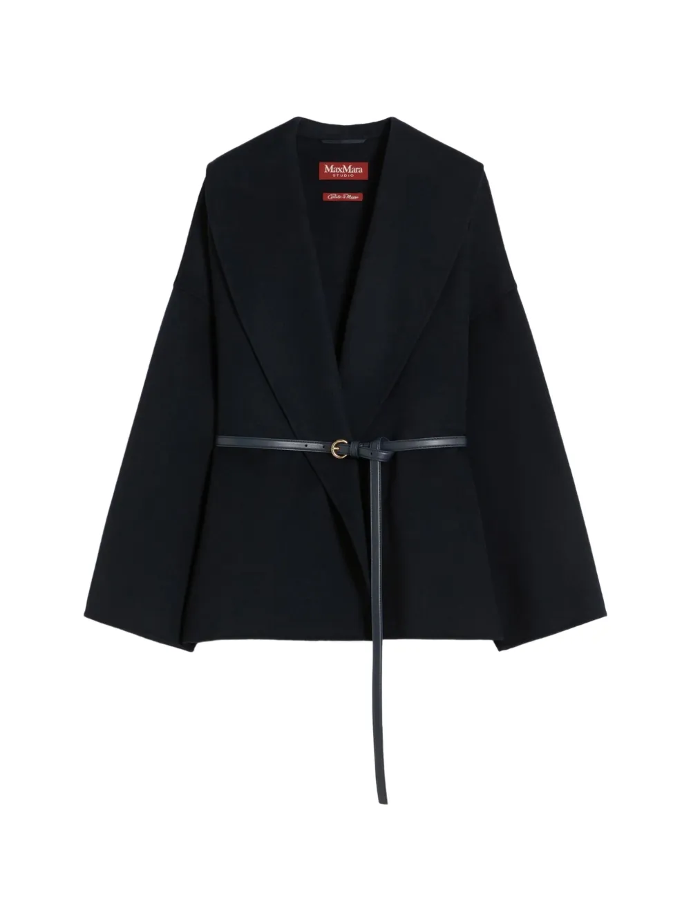 Max Mara belted jacket - Blu
