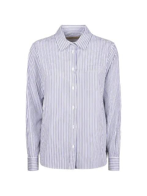 Weekend Max Mara striped chest-pocket shirt