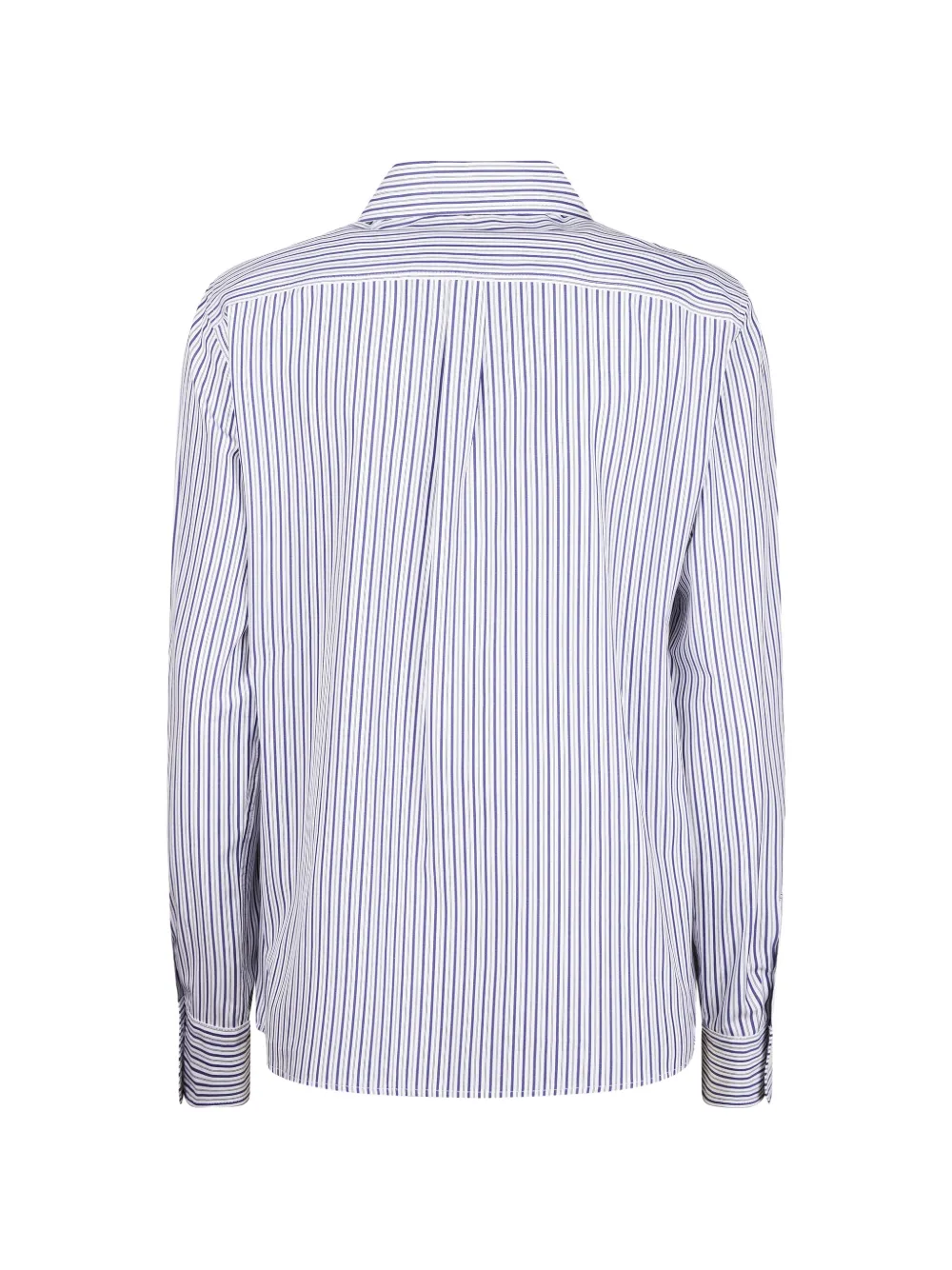 Striped Chest-Pocket Shirt