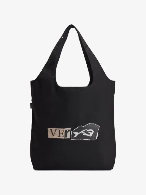 Y-3 tote con logo