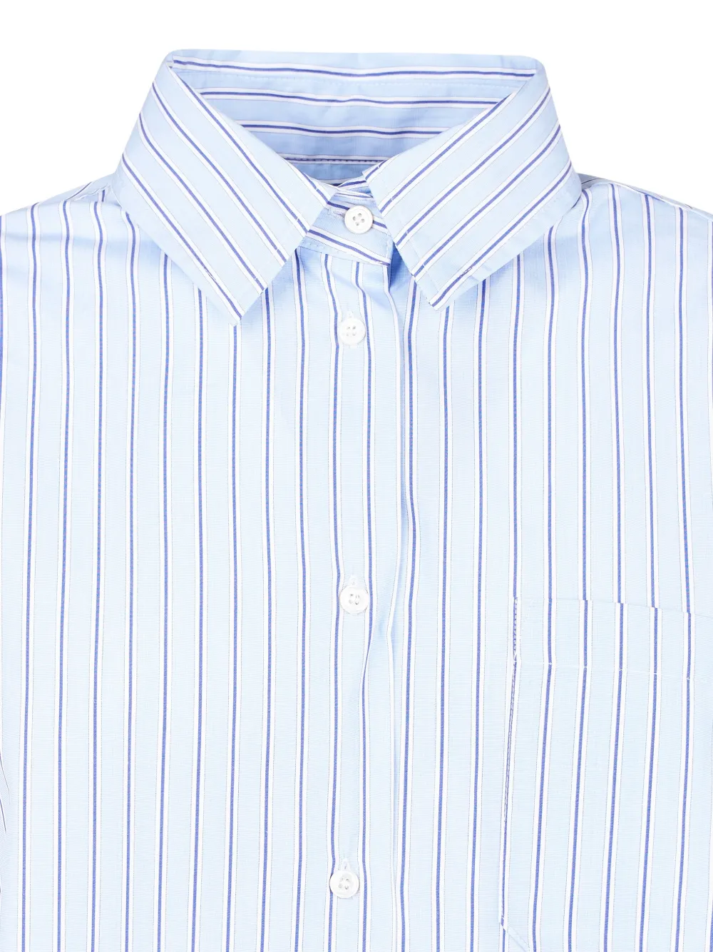  Weekend Max Mara Striped Shirt - Blue 
