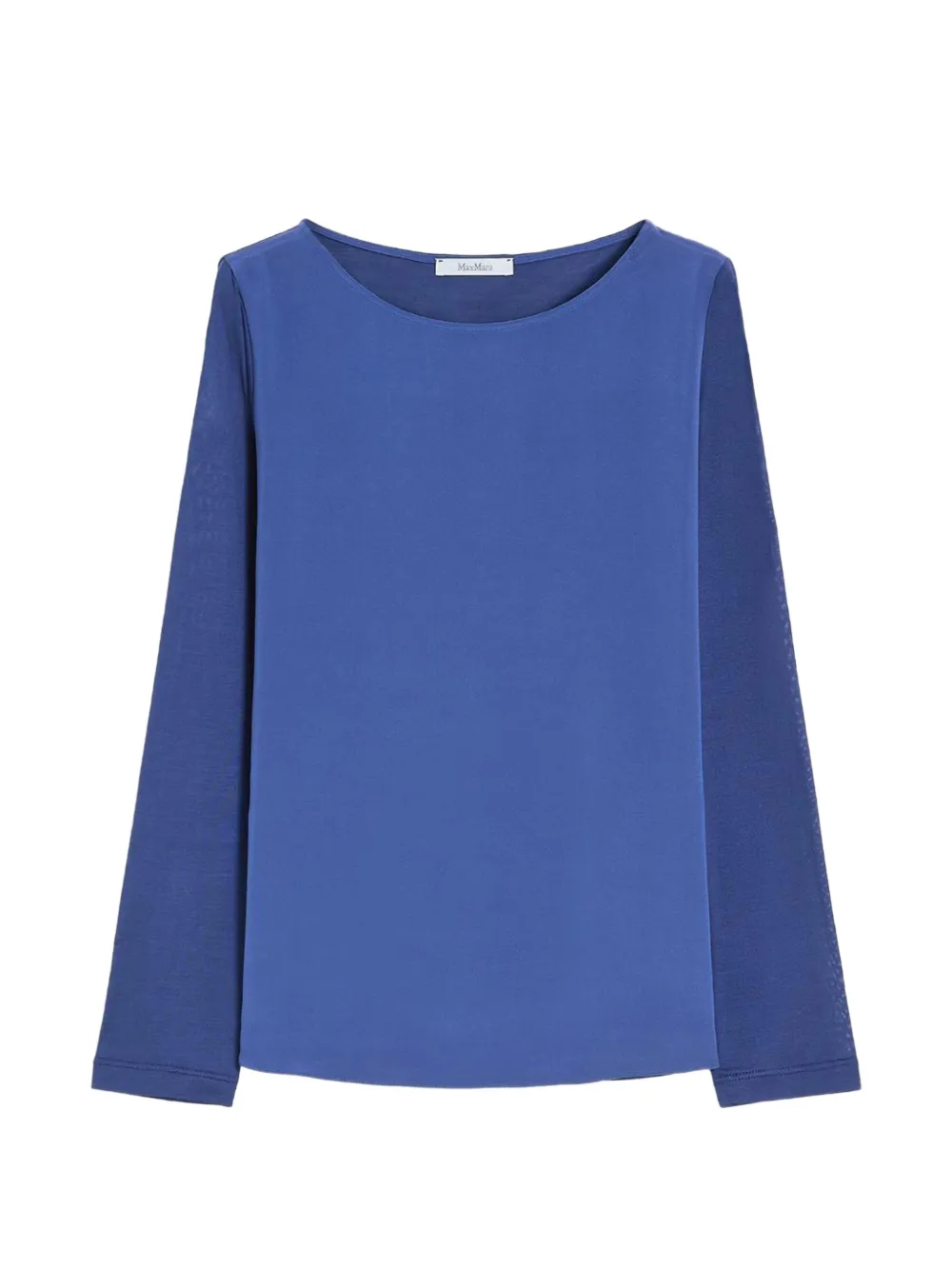 Max Mara long-sleeve T-shirt - Blu