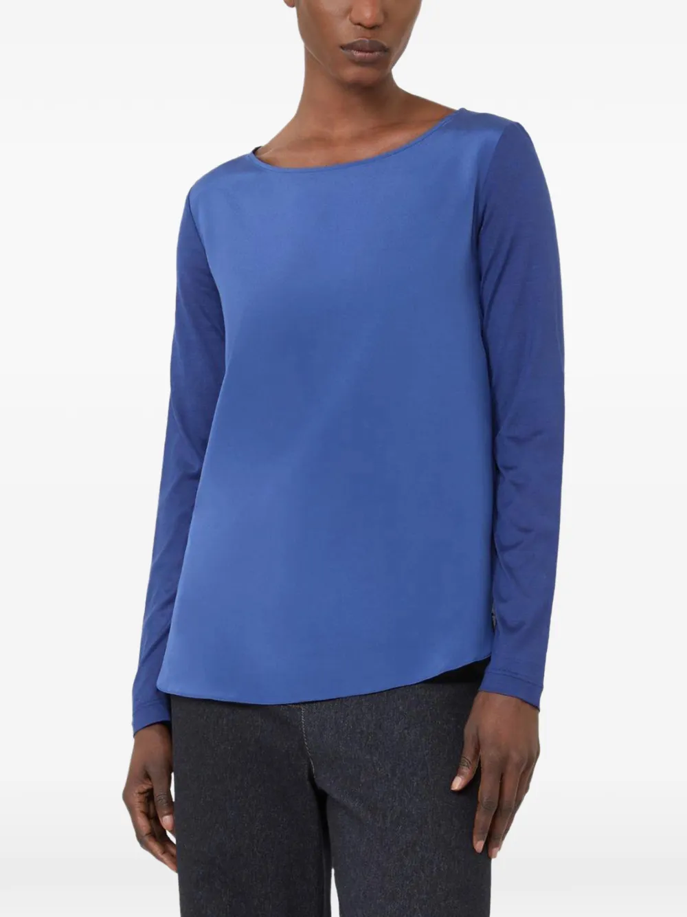  Max Mara Long-sleeve T-shirt - Blue 