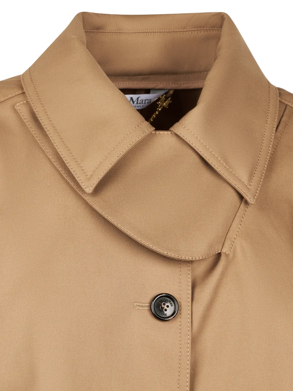  Max Mara Buttoned Coat - Brown 