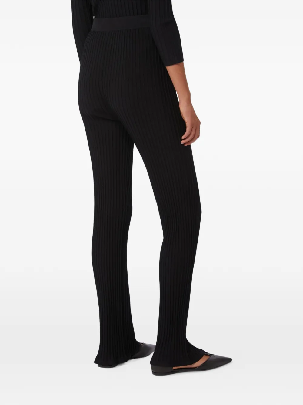 Max Mara Plissé broek Zwart