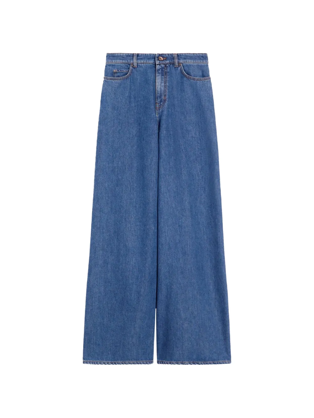Max Mara wide-leg denim jeans - Blu
