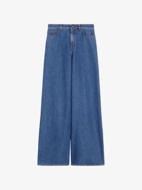 Max Mara wide-leg denim jeans