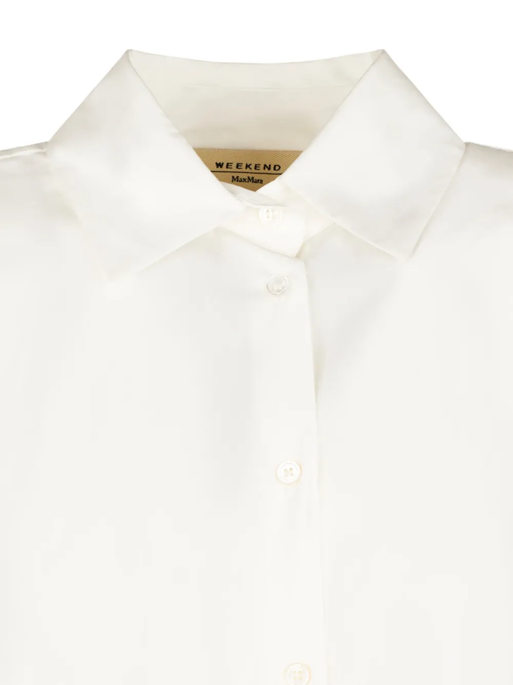  Weekend Max Mara Button-up Collared Shirt - Neutrals 