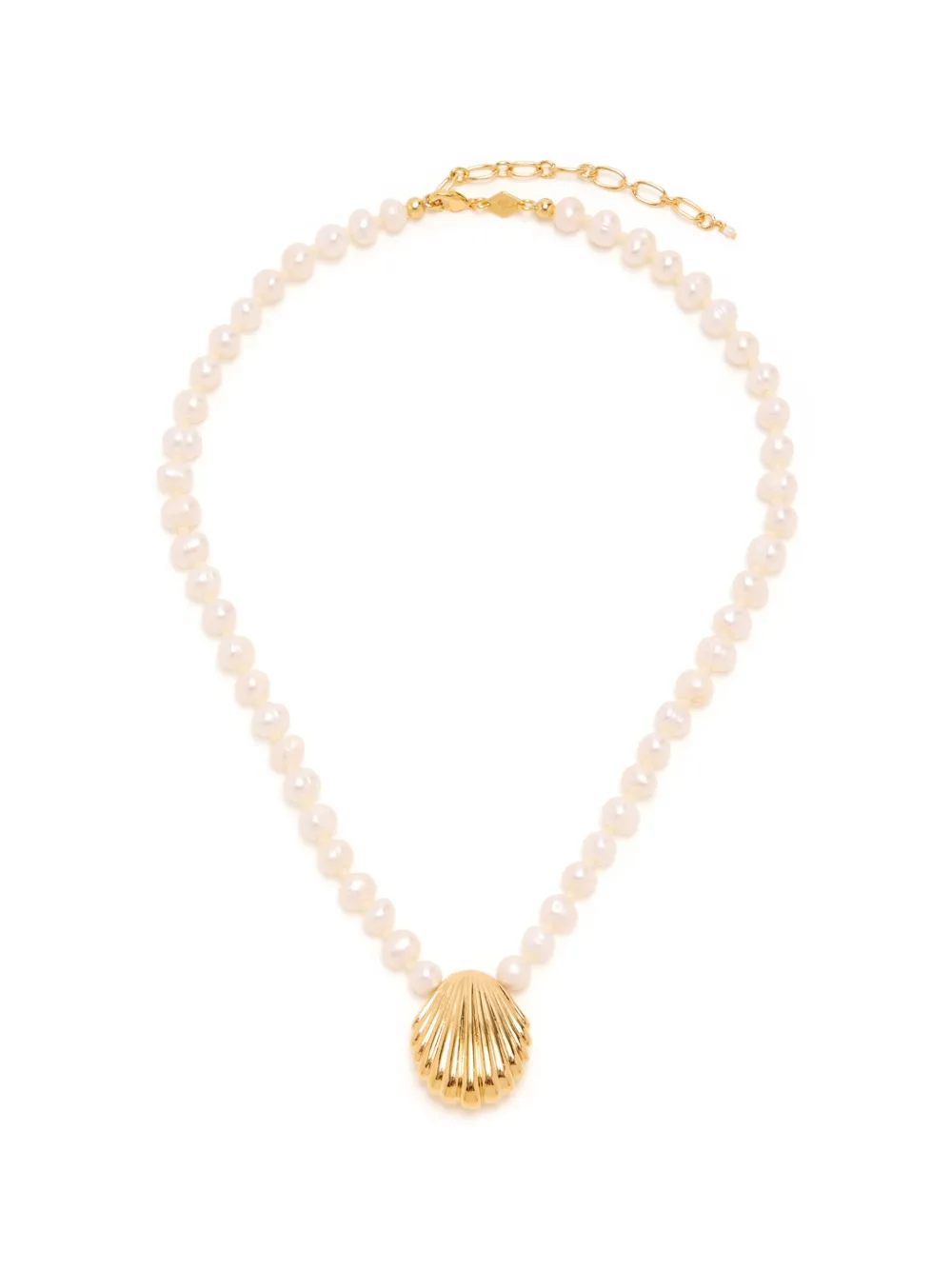 Anni Lu pearl shell necklace - Oro