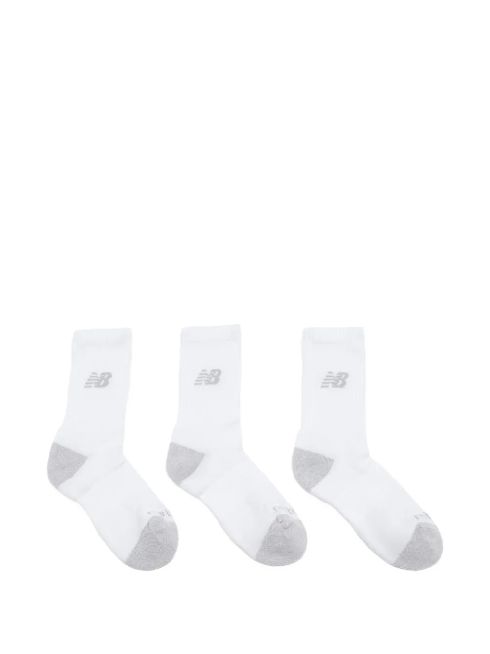 New Balance logo socks - Bianco