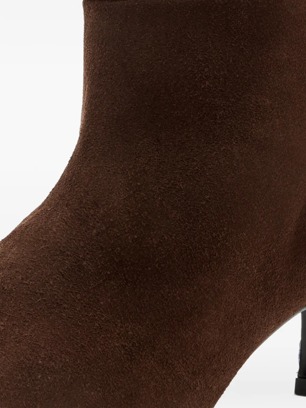 ALOHAS Kalila laarzen met ruches en puntige neus Bruin