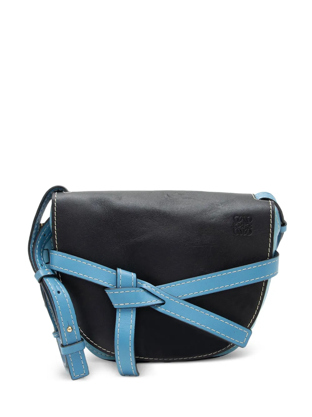 Loewe Pre-Owned mini Gate Dual shoulder bag - Nero