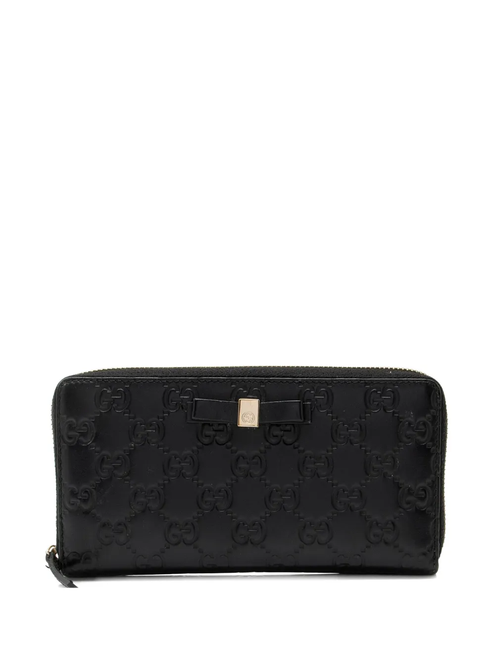 Gucci Pre-Owned Guccissima leather wallet - Nero