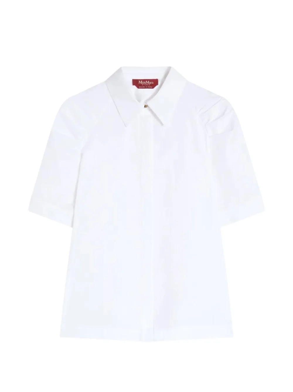 Max Mara short-sleeve shirt - Weiß