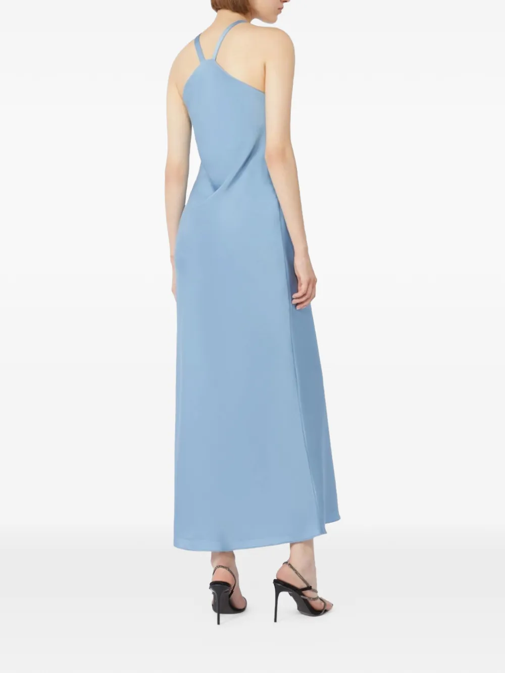  Max Mara Satin Dress - Blue 