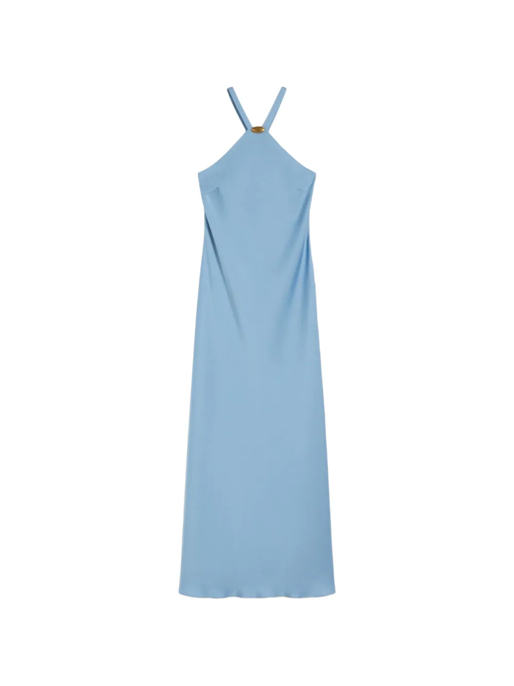 Max Mara Abito in raso - Blu