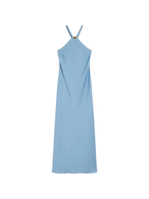 Max Mara vestido satinado