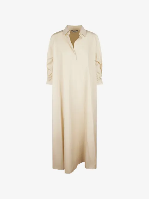 Max Mara платье макси с длинными рукавами