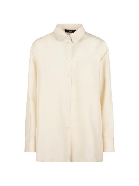 Weekend Max Mara camisa con detalle de bolsillo y botones