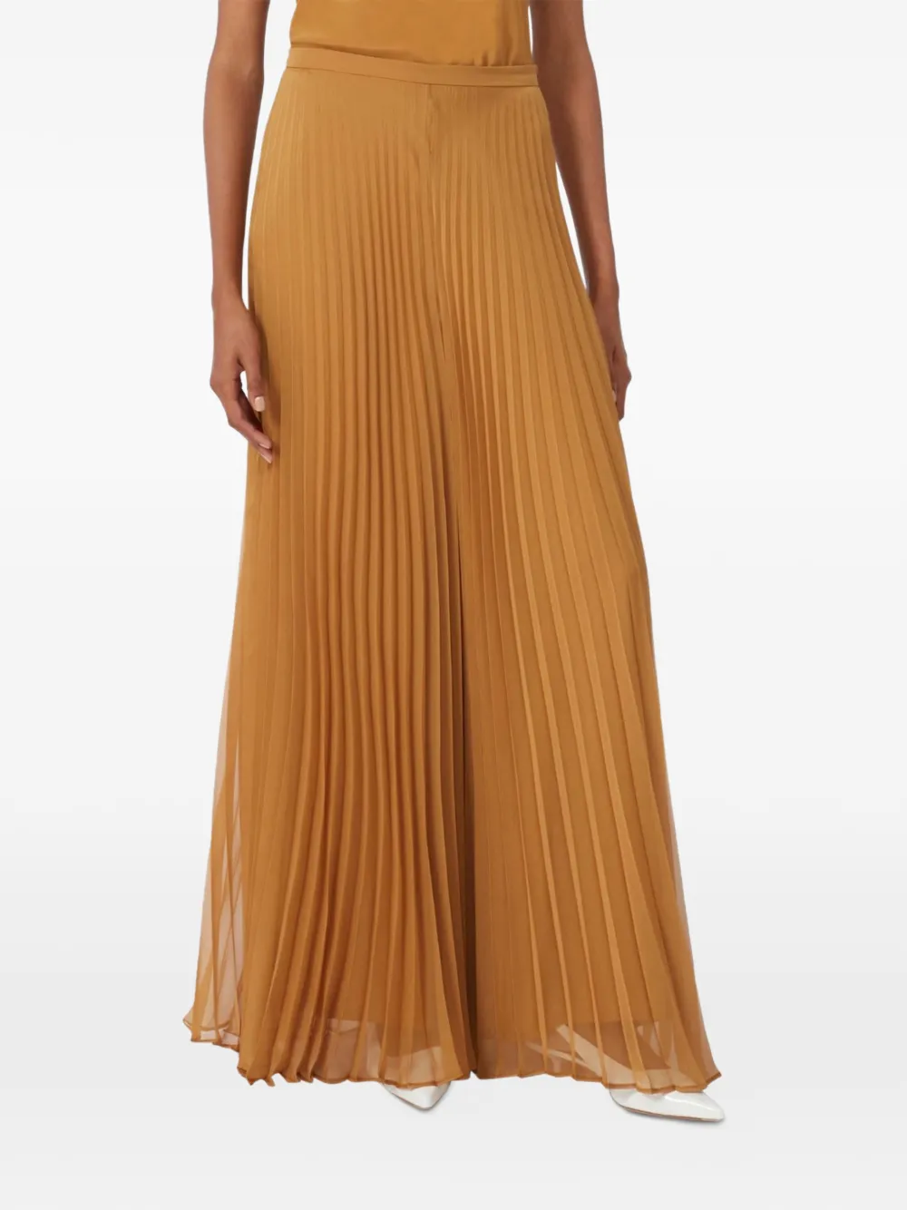 Max Mara Plooibroek Bruin
