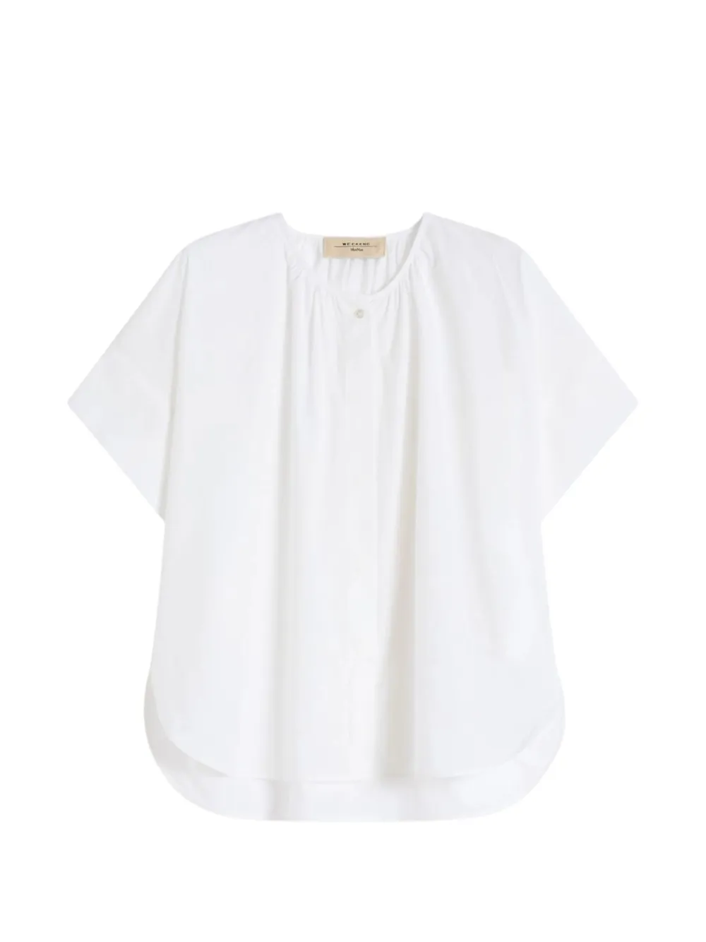 Weekend Max Mara gathered blouse - Bianco