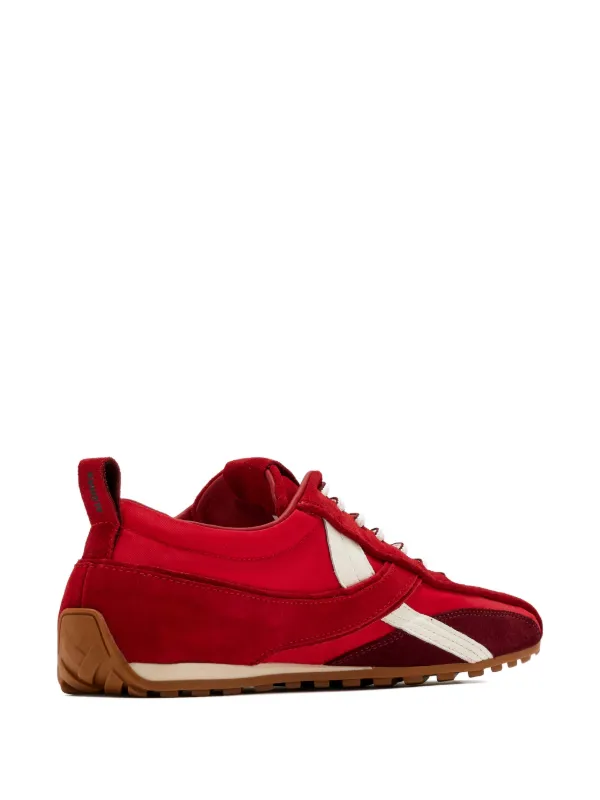alohaです ALOHAS TB.304 Panelled lace-up Sneakers | Red | FARFETCH