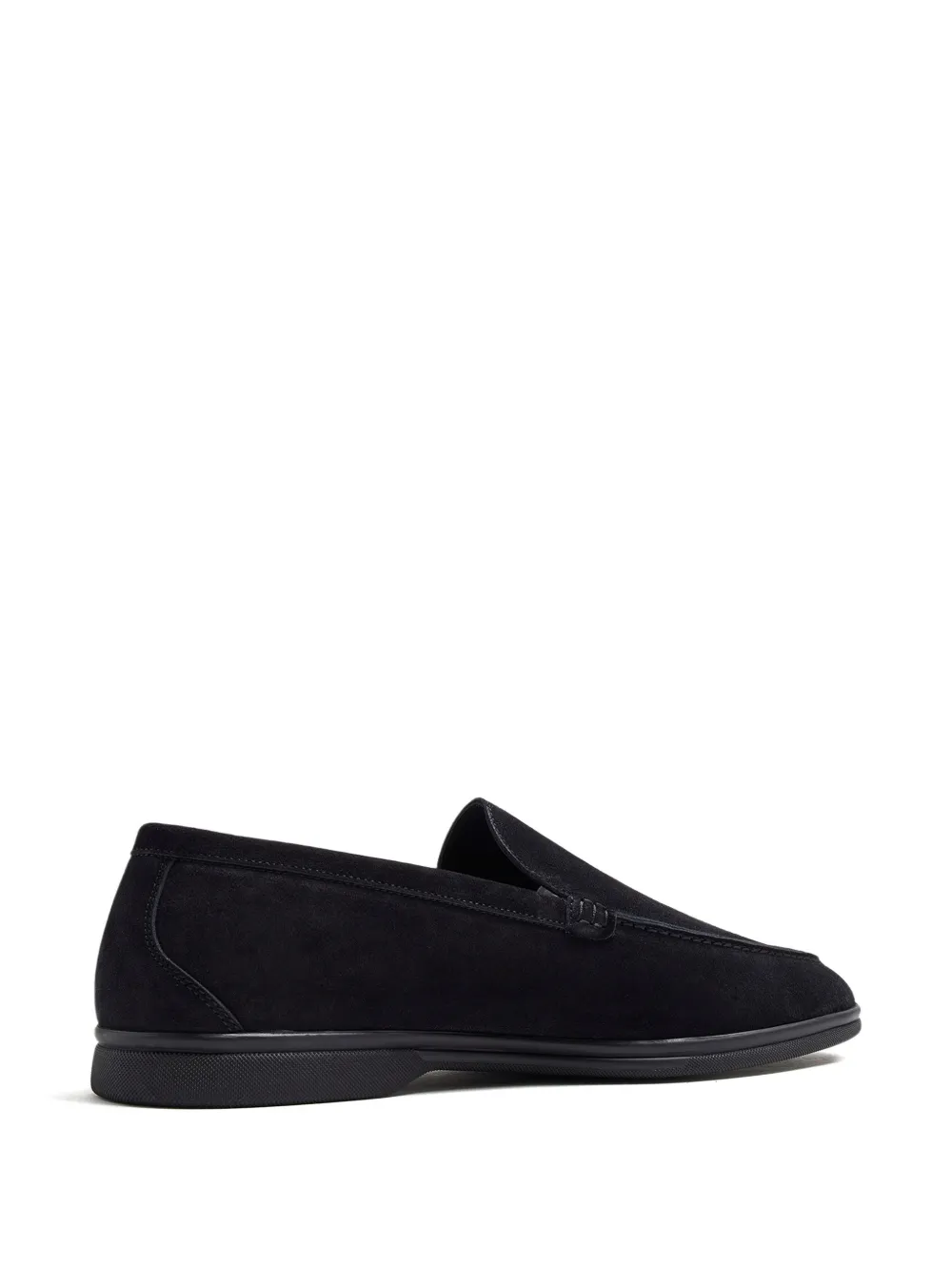 Scarosso Suède loafers Zwart