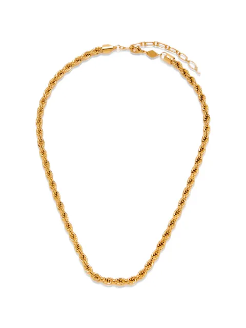 Anni Lu Golden Rope necklace
