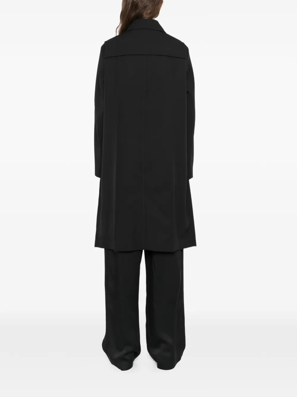 Jil Sander Jas met knopen Zwart