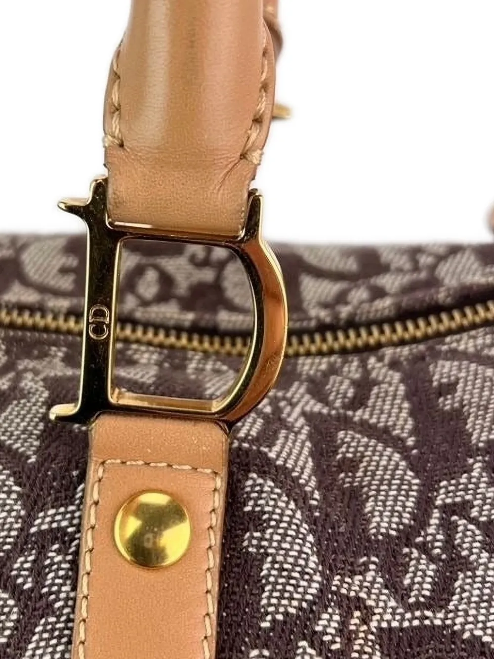Christian Dior Pre-Owned Trotter Diorissimo handtas Bruin